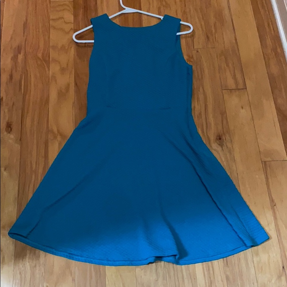 Teal/blue green dress